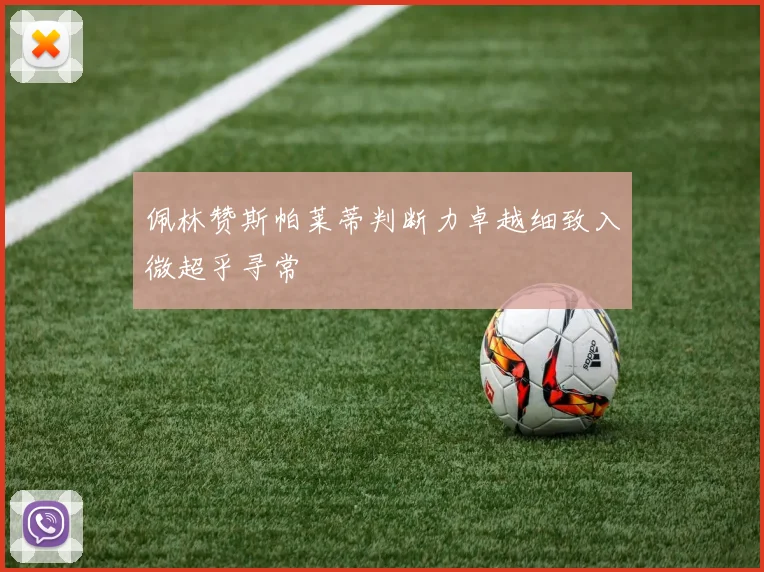 佩林赞斯帕莱蒂判断力卓越细致入微超乎寻常